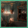 Jean-Jacques Giraud - Salon doré bleu-vert